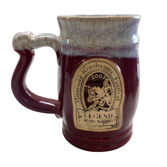 Minnesota Renaissance Festival Other - 2003 Minnesota Renaissance Festival Legend Of The Knight Ceramic Mug